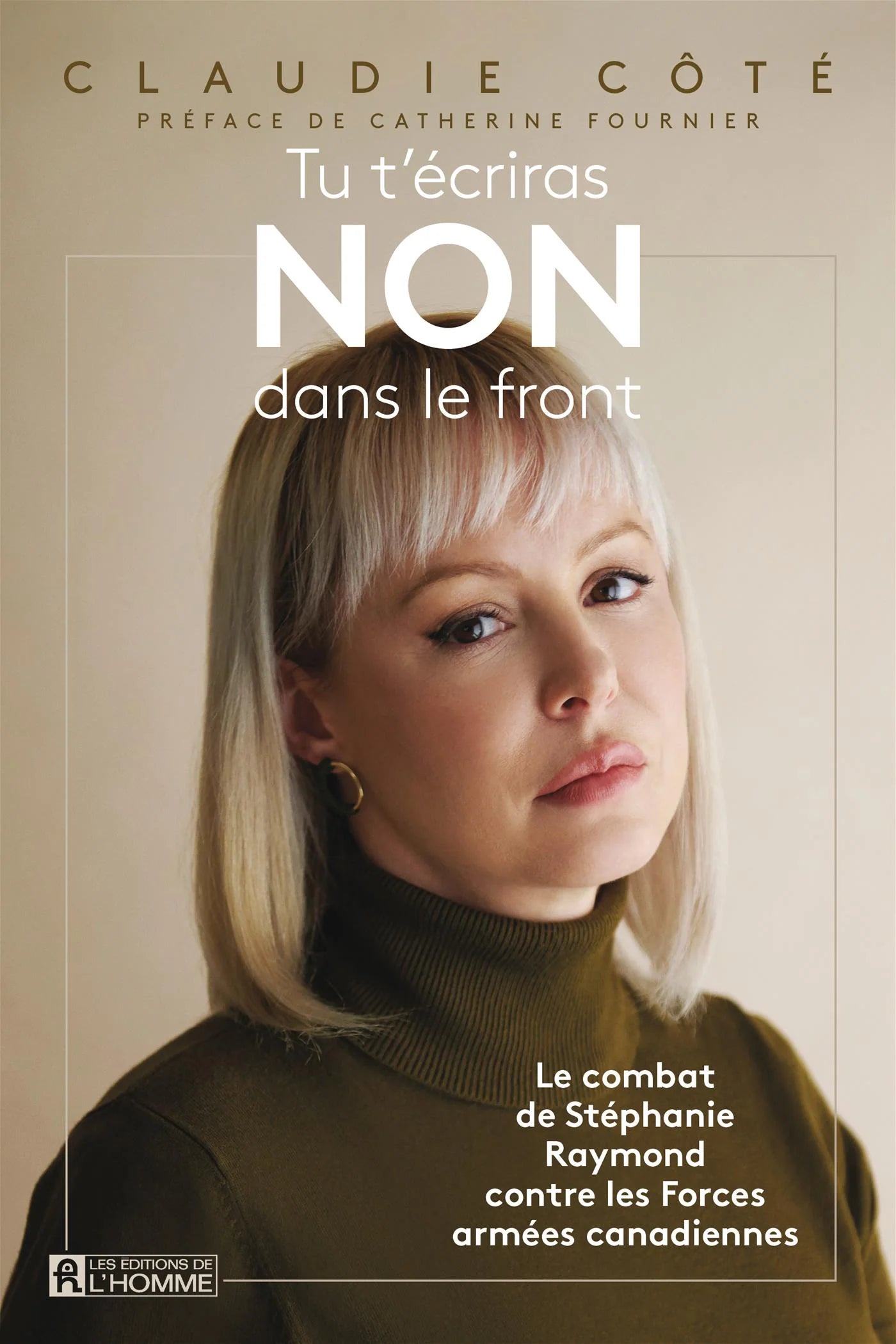 Tu t’écriras NON dans le front