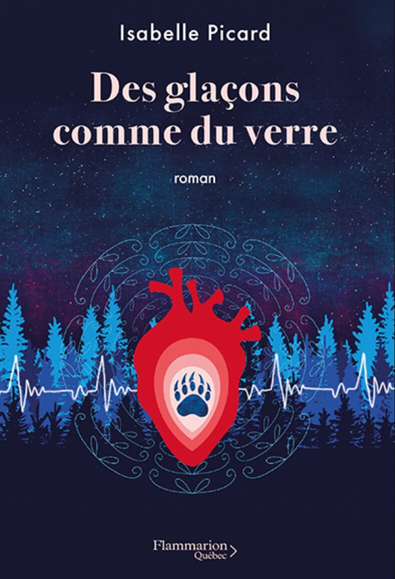 Des glaçons comme du verre