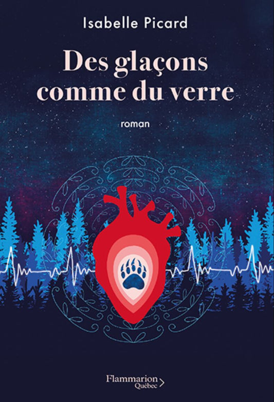 Des glaçons comme du verre